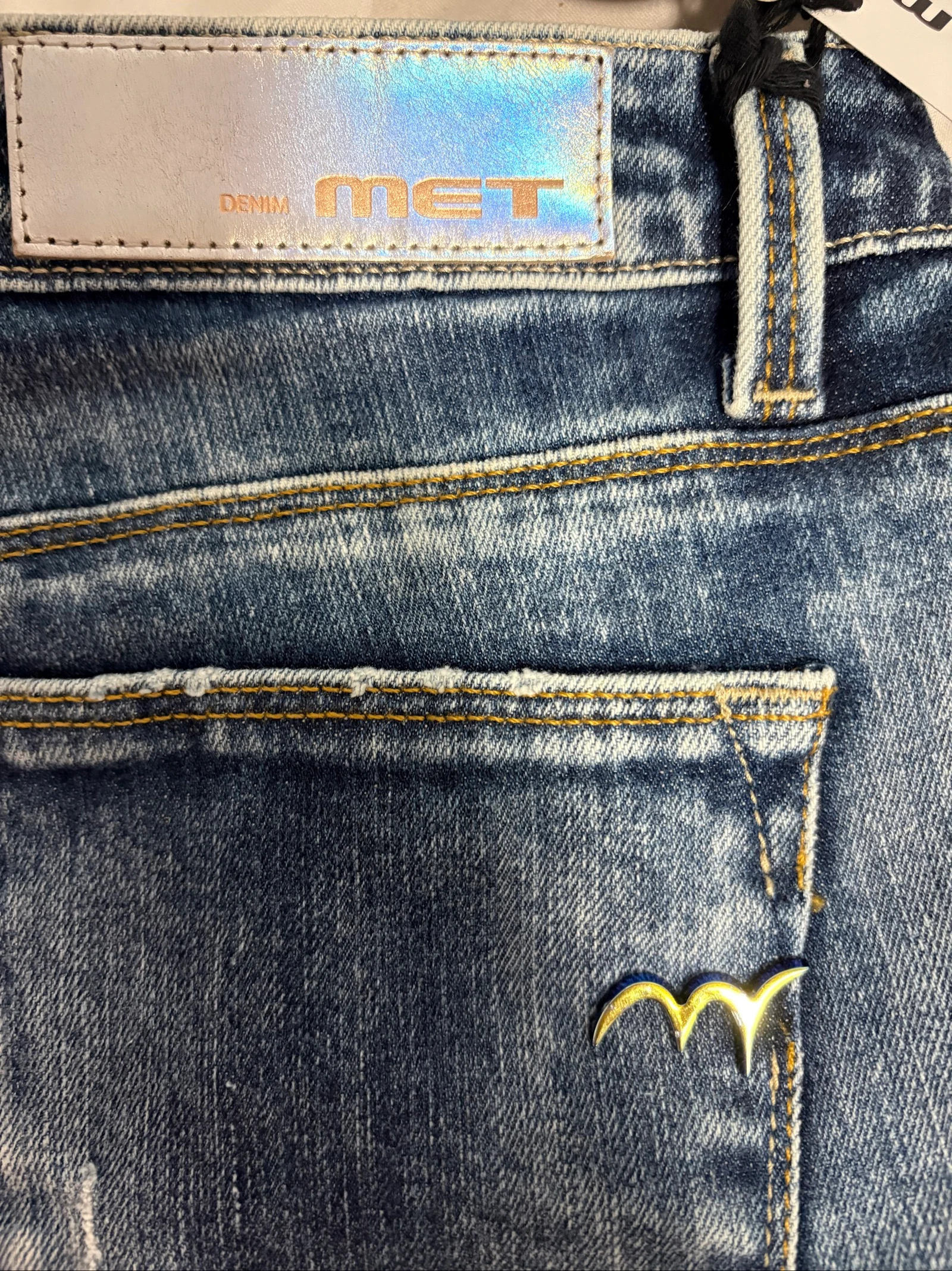 Pantalones vintage met  – photo 7